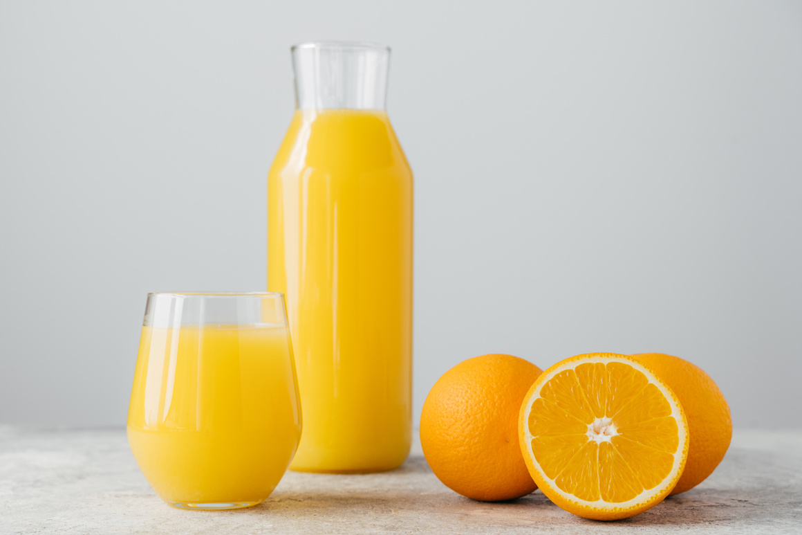 Glasses of Orange Juice
